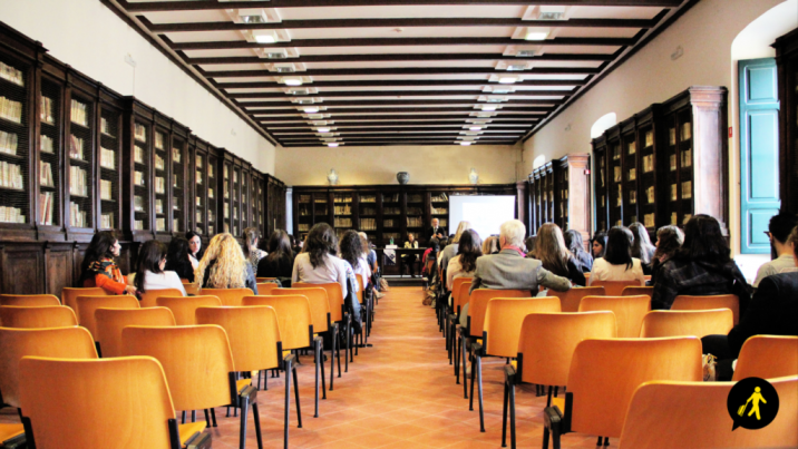 An example of business events held in a library.