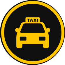 Taxi and Ground transport icon