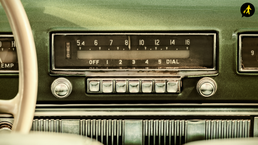 car radio, music